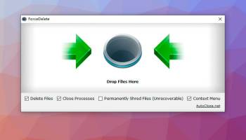 ForceDelete screenshot