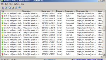 WinUpdatesView screenshot