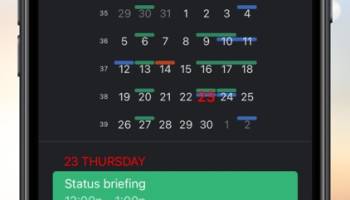 One Calendar screenshot