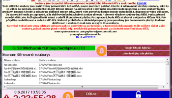 Avast Decryption Tool for Globe Ransomware screenshot