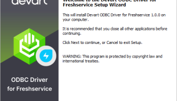 Freshservice ODBC Driver by Devart screenshot