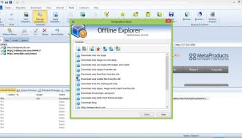 Offline Explorer screenshot