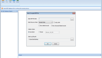 Sysinfo SQL Database Recovery screenshot