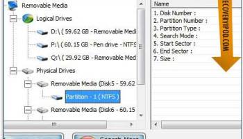 Data Recovery USB Drives screenshot