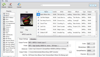 Easy M4P Converter screenshot