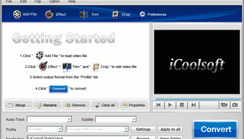 iCoolsoft Media Converter Pack screenshot