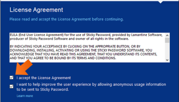 Sticky Password screenshot