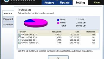 FastRestore screenshot