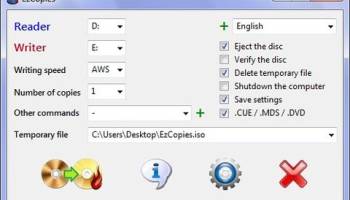EzCopies screenshot