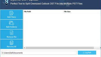 Sysinfo OST Splitter Tool screenshot