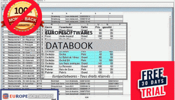 EuropeSoftwares DataBook screenshot