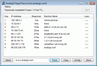 AnalogX HyperTrace screenshot