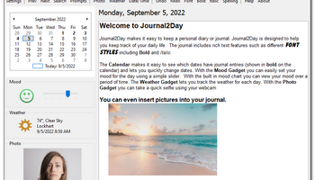 Journal2Day screenshot