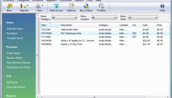 Inventoria Inventory Software Free screenshot