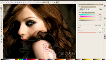 Inkscape screenshot