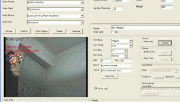 VISCOM Video Capture Mobile ActiveX screenshot