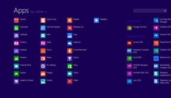 Windows App screenshot