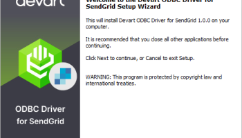 SendGrid ODBC Driver by Devart screenshot