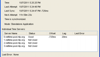 NetTime screenshot