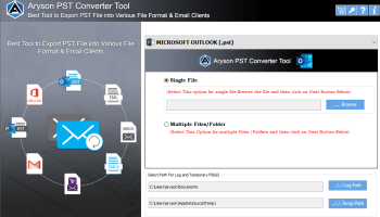 Outlook Converter for Windows screenshot