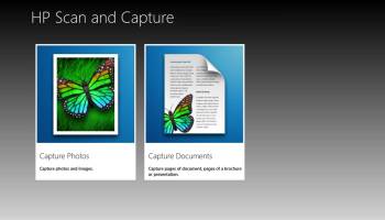 HP Scan and Capture screenshot