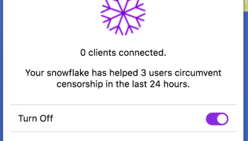 Snowflake for Chrome screenshot