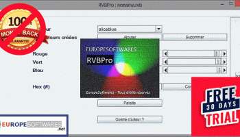 EuropeSoftwares RVBPro screenshot