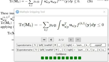 Mathpix Snipping Tool screenshot