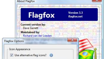 Flagfox for Firefox screenshot