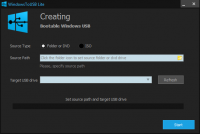 WindowsToUSB screenshot