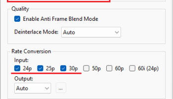 Bluesky Frame Rate Converter screenshot
