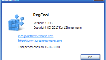 RegCool Portable screenshot