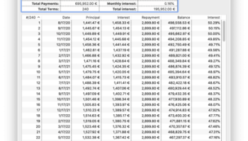 Loan Calc screenshot