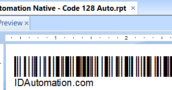 Crystal Reports Code 39 Generator screenshot