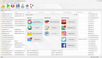 Contact Extractor screenshot