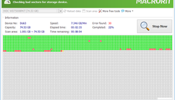 Macrorit Disk Scanner Portable screenshot