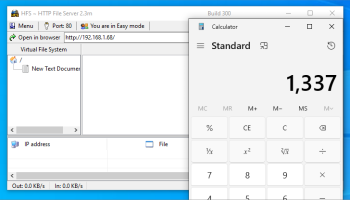 HFS - HTTP File Server screenshot