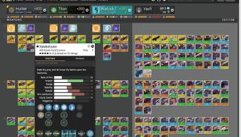 Destiny Item Manager Shortcut for Chrome screenshot