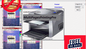 EuropeSoftwares MultiPagesPrintingPro screenshot