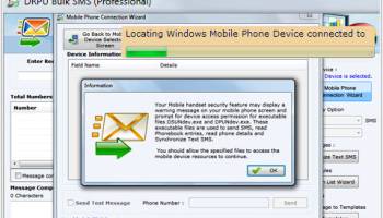 Send Mobile Phone SMS Software screenshot