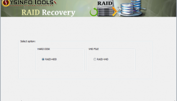 RAID Recovery screenshot