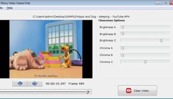 Blurry Video Clearer Free screenshot