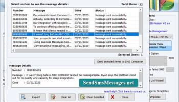 Bulk SMS Software for Multi Mobile Phone screenshot