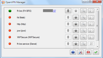 OpenVPNManager screenshot