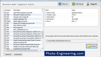 USB Thumb Drive Data Recovery screenshot