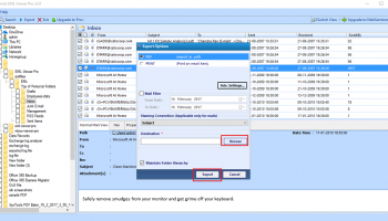 Print EML Files to PDF screenshot