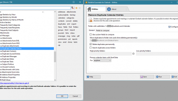Remove Duplicate Calendar Items screenshot