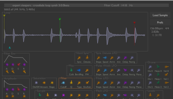 Crossfade Loop Synth screenshot