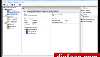 Diafaan SMS Server - basic edition screenshot