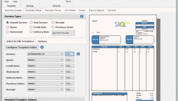 SliQ Invoicing screenshot